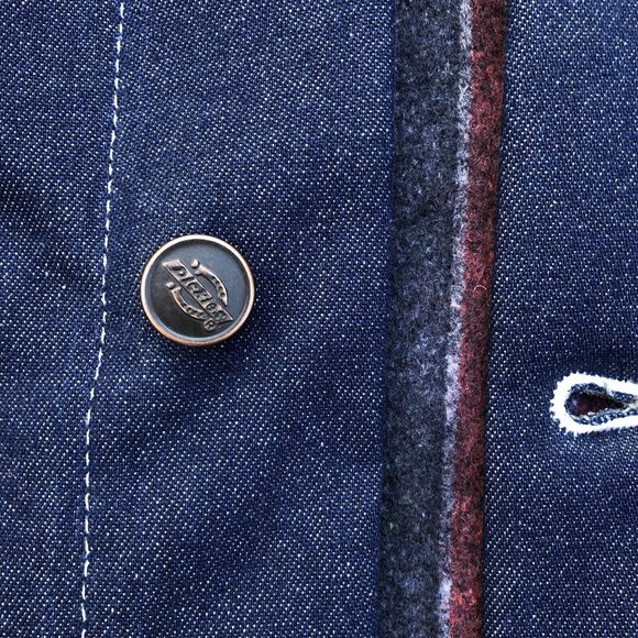 >>SOLD<< Dickies Mens NWT Denim Blanket Lined - Picture 5 of 8